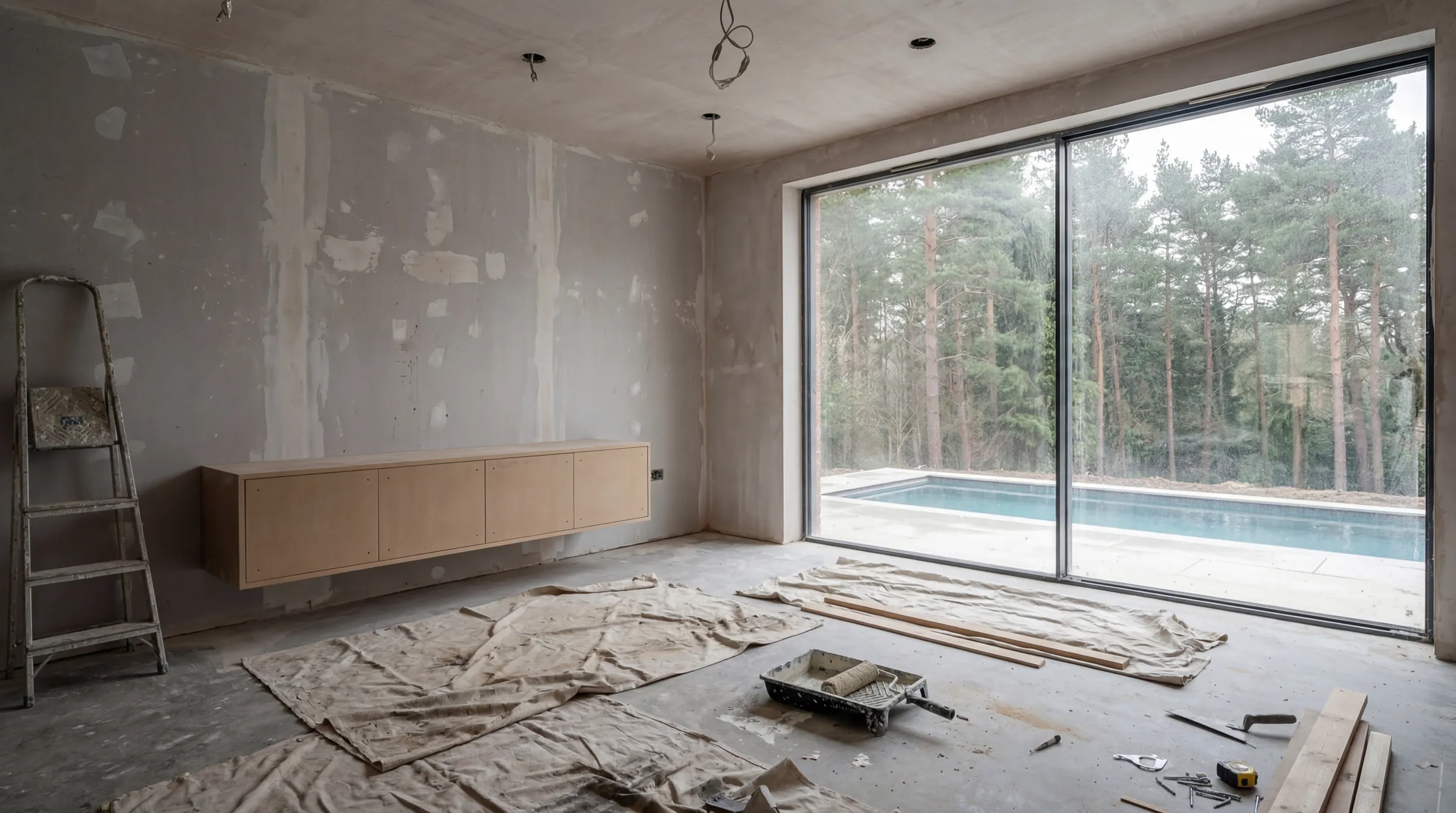 Room before painting