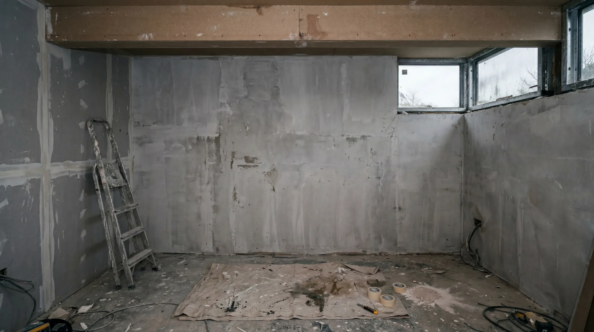 Room before painting